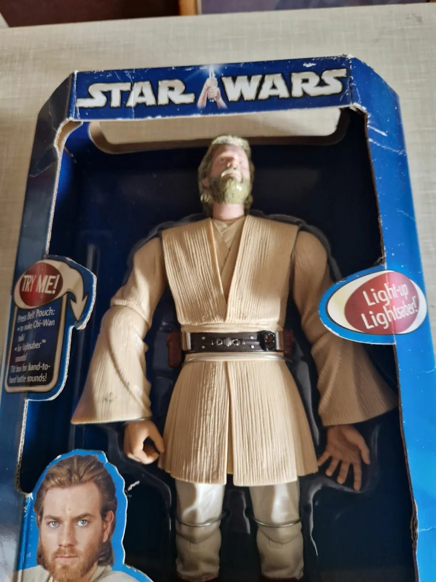 Star Wars Attack of the Clones Ben Obi Wan Kenobi - Image 3