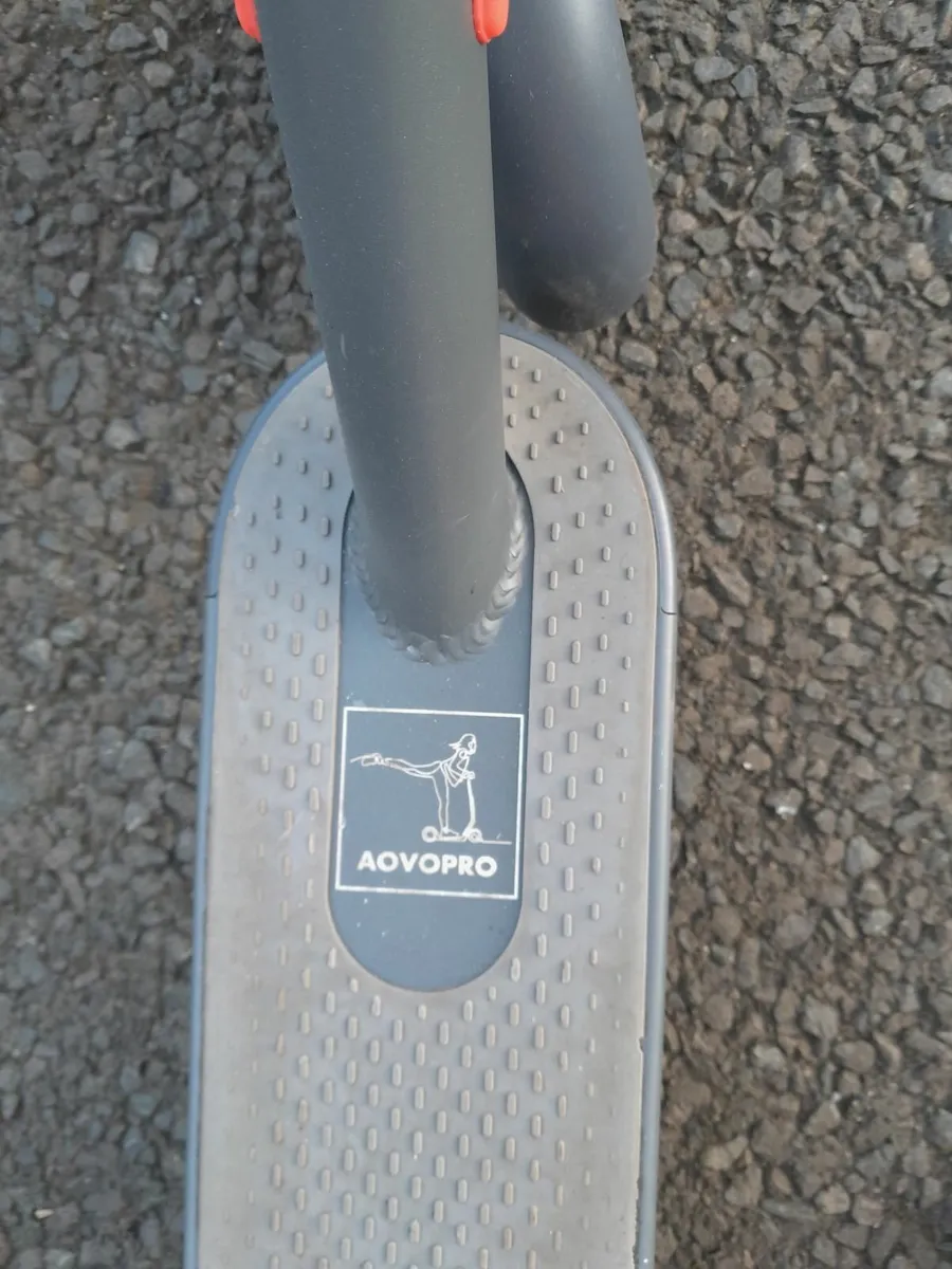 Electric scooter.