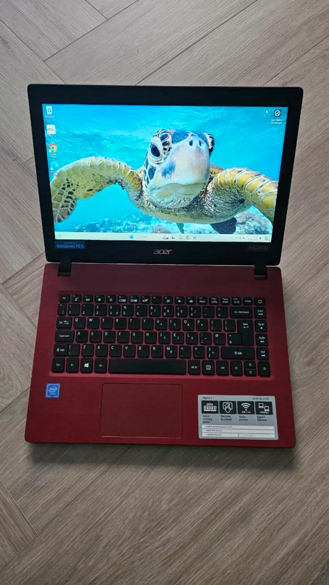 Acer Aspire 1 Laptop - Red - Image 4