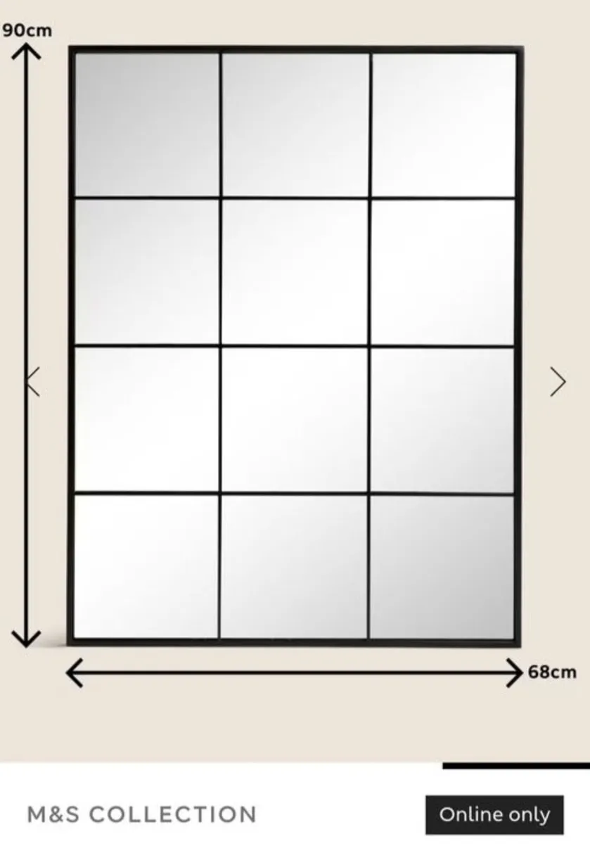 Eliza Large Mirror (M&S) - Image 2