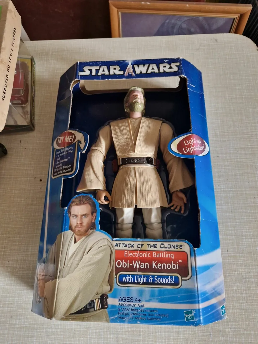 Star Wars Attack of the Clones Ben Obi Wan Kenobi - Image 1