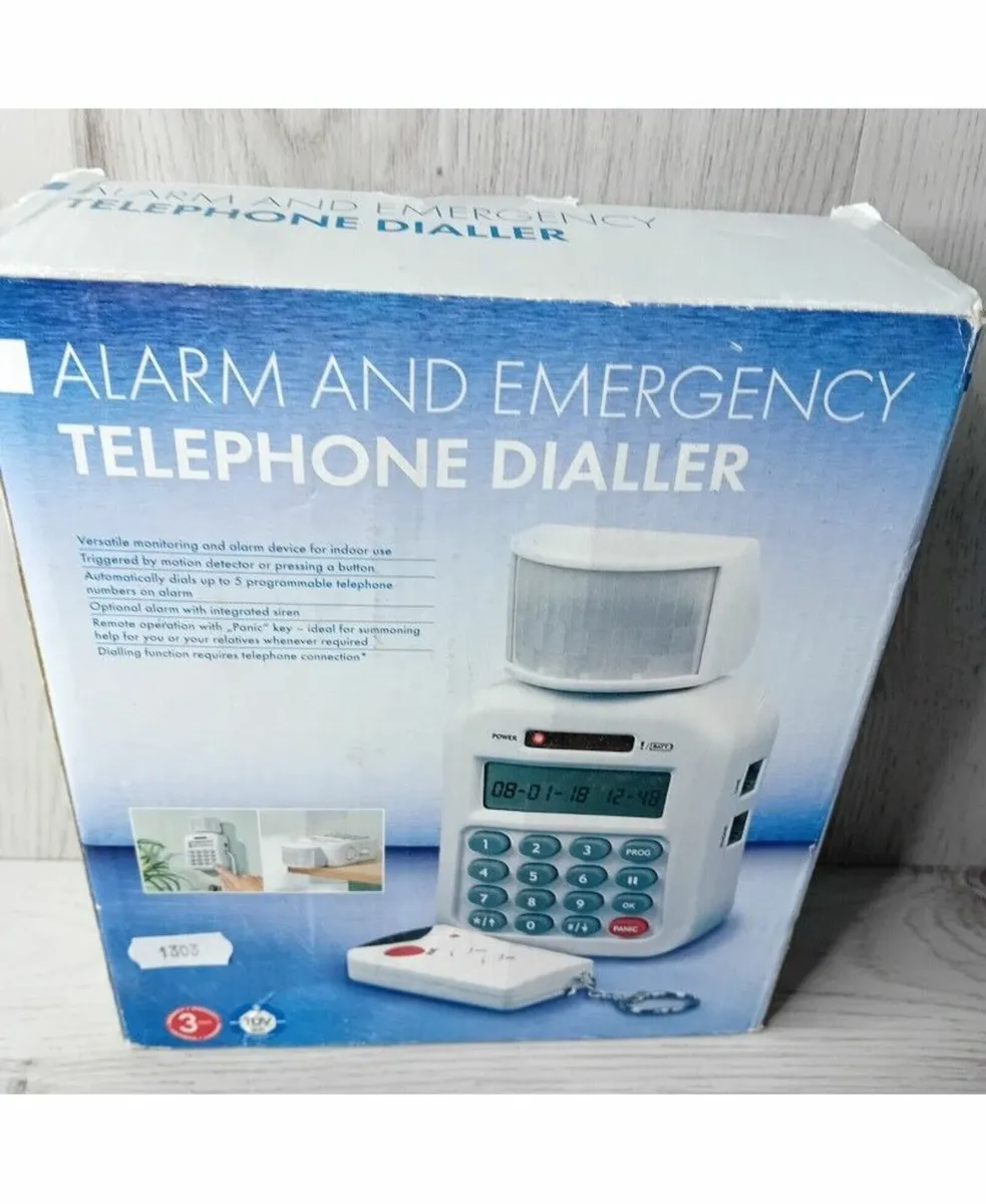 ALARM & EMERGENCY TELEPHONE DIALLER - RARE NEW