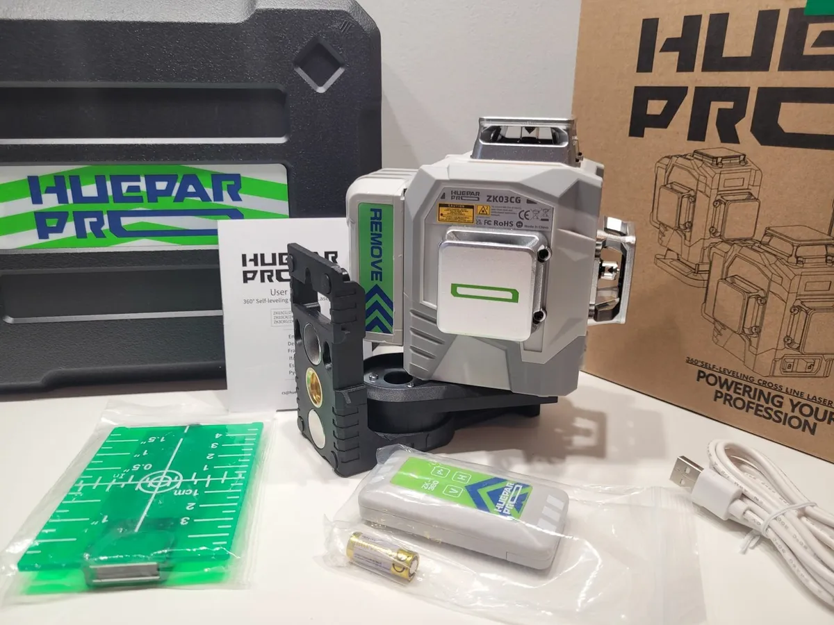 Trade rated PRO-series 3D Laser Level self-levelli - Image 3