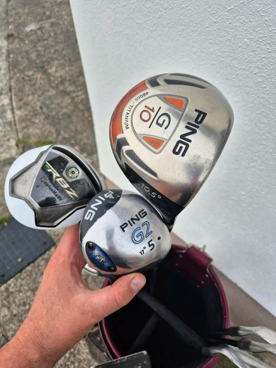 Nice Golf Set and Trolley - Image 2