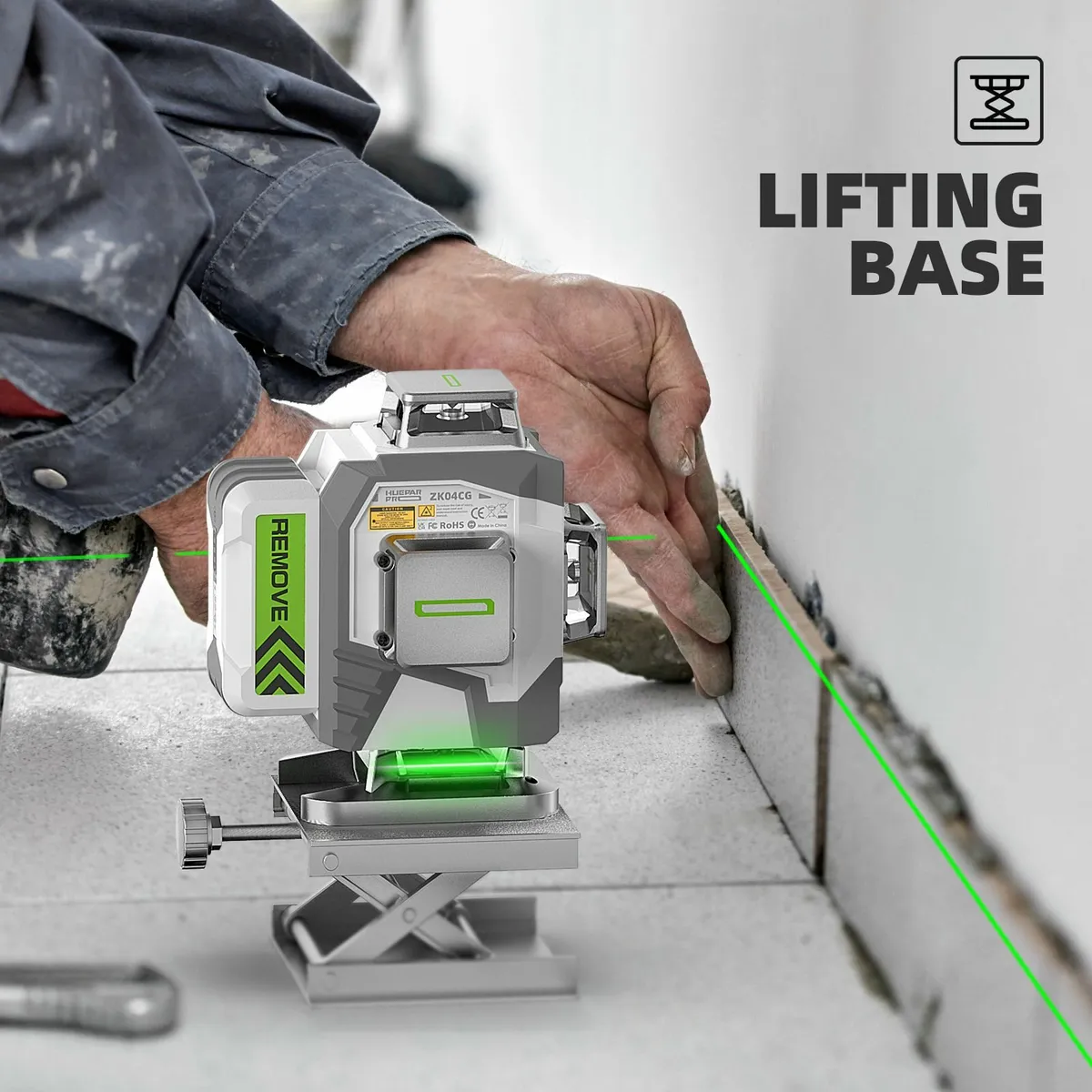 Trade rated PRO-series Huepar Laser Level self-lev - Image 3