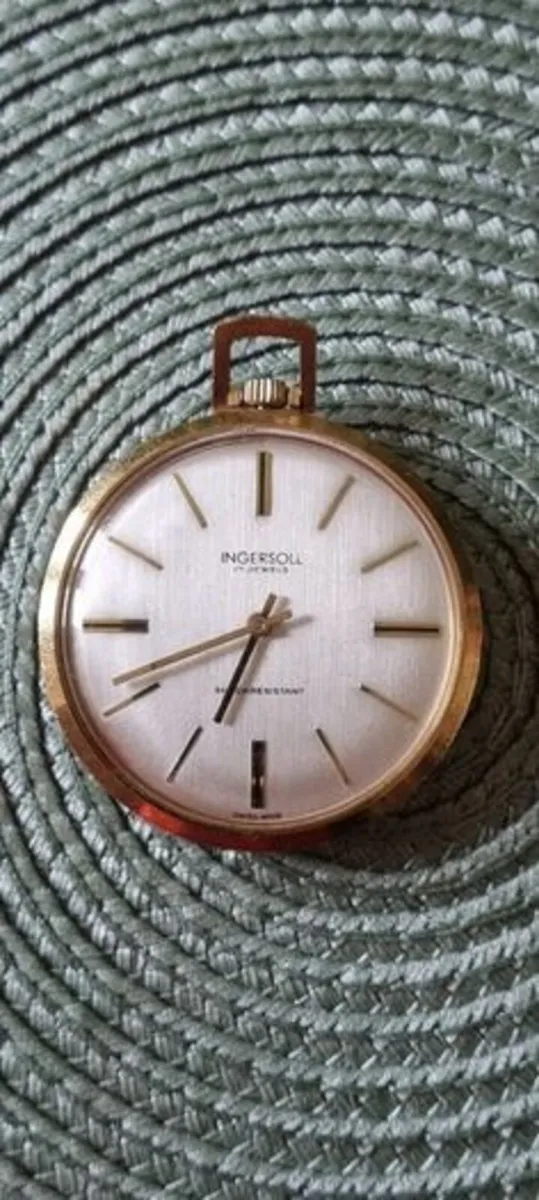 Vintage Ingresol pocket watch - Image 1