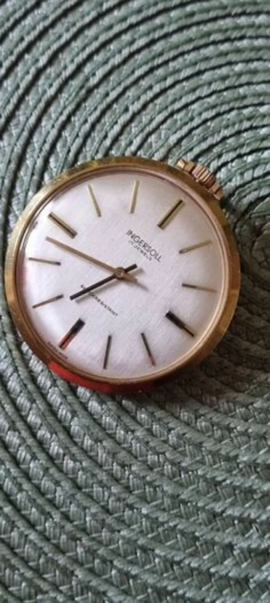 Vintage Ingresol pocket watch - Image 4