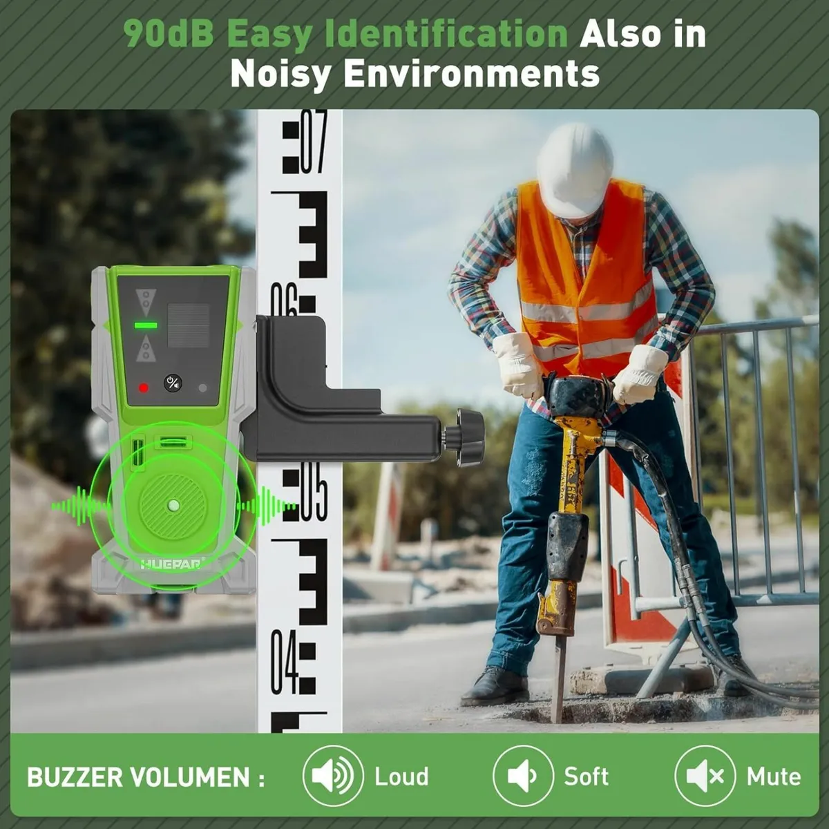 new laser level receiver detector 60m/196ft. - Image 3