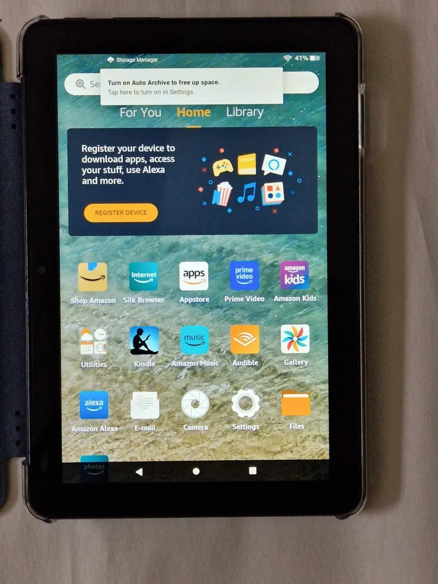 Amazon Fire HD 8 (12 Generation), 32GB with Cover - Image 1