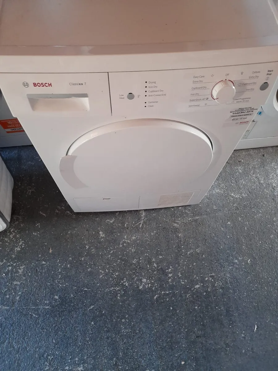 Bosch tumble dryer