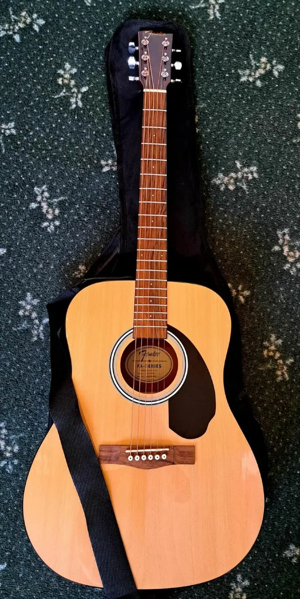 Acoustic Fender Guitar - Image 2