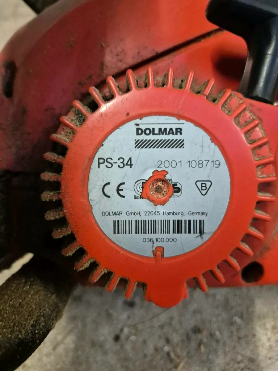 Dolmar ps-34 chainsaw - Image 2