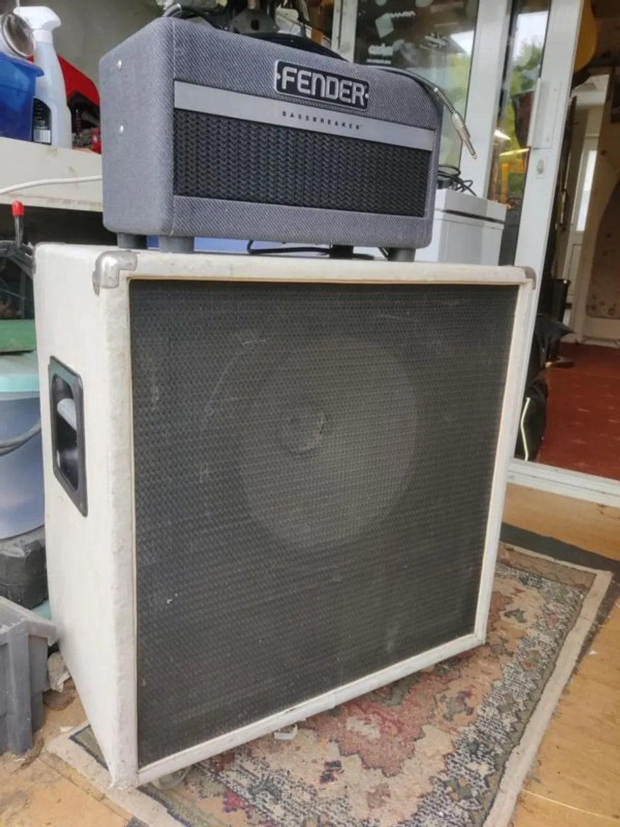 Fender Bassbreaker 007 & vintage HH 15" cab - Image 1