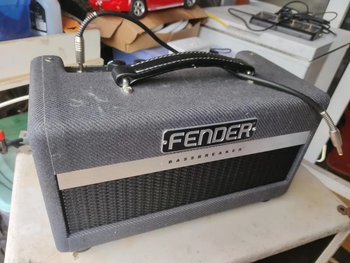 Fender Bassbreaker 007 & vintage HH 15" cab - Image 3