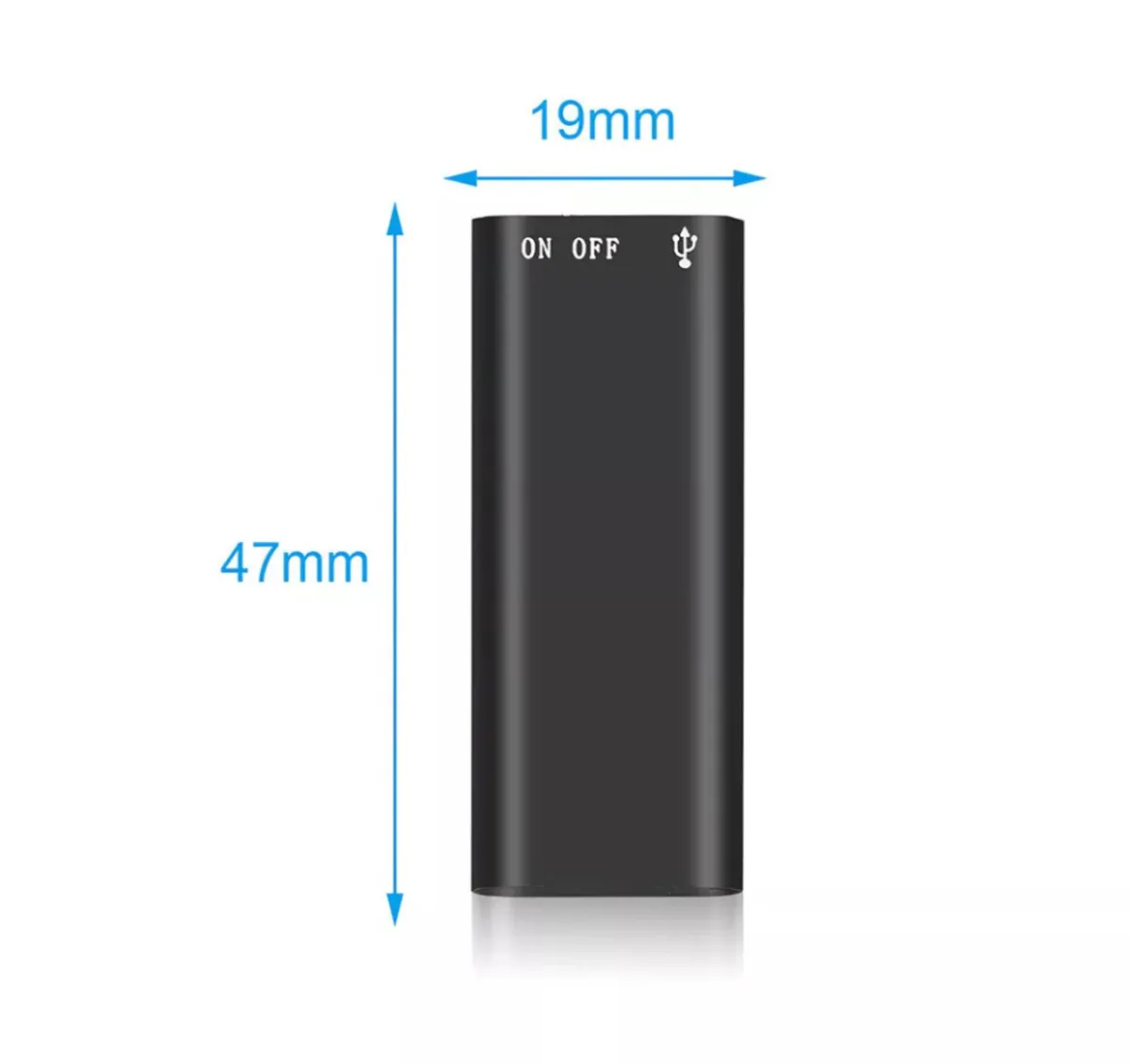 8GB / 96 Hour Mini Audio Sound / Voice Recorder - Image 2