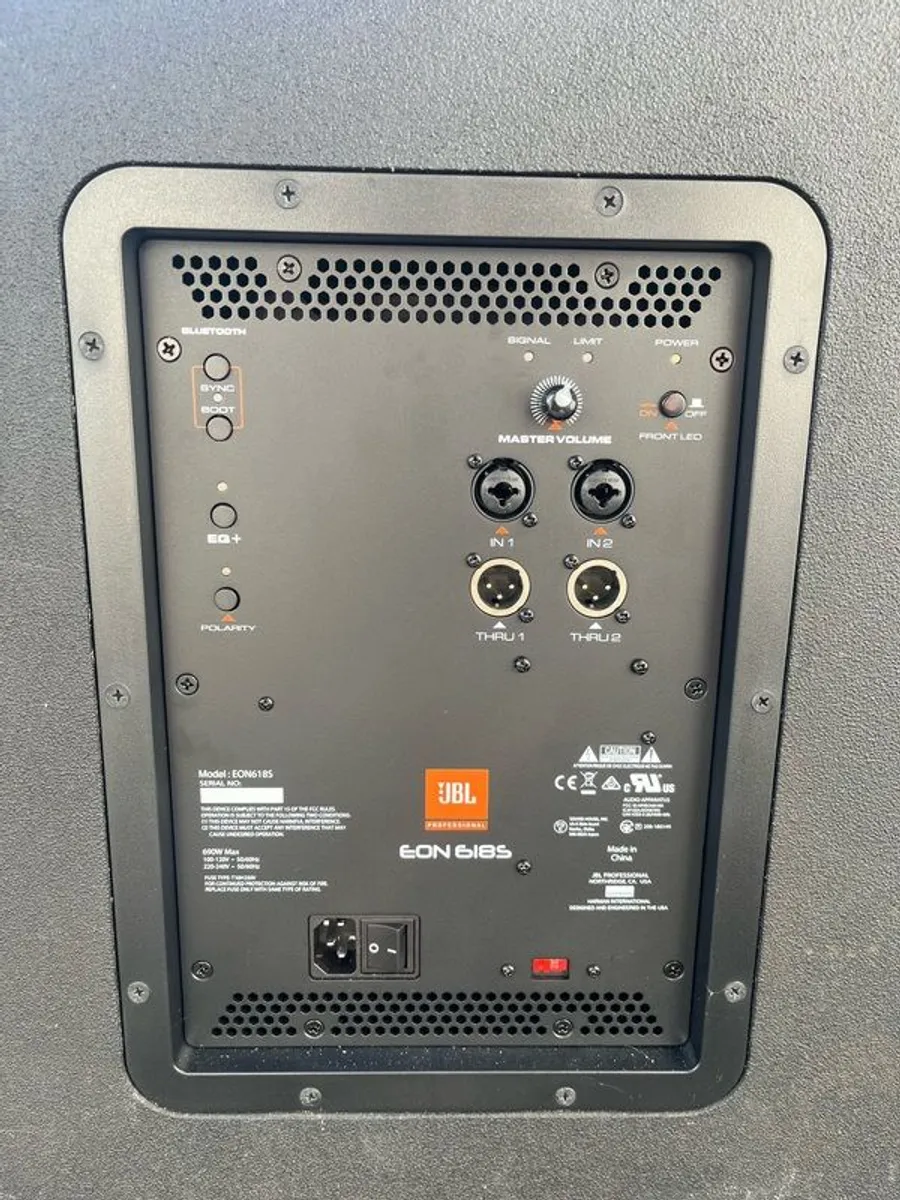 18" bass bin JBL EON618s - Image 4