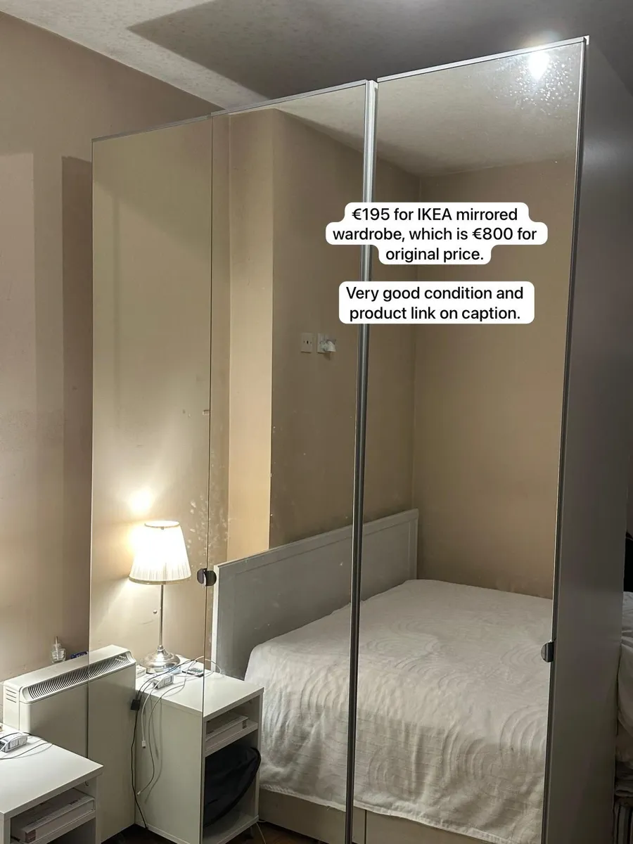 Wardrobe for Sale – Excellent Condition (Dublin 1) - Image 1