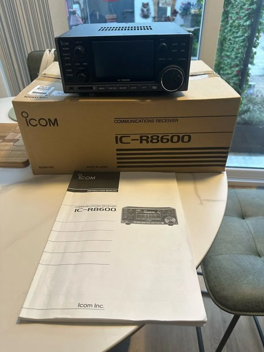 Icom IC-R8600 Communication Receiver & Extras - Image 3