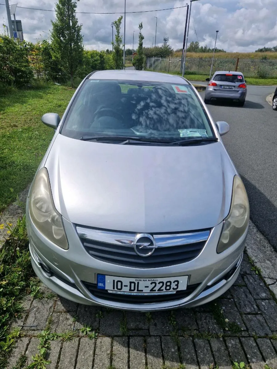 2010 opel corsa 1.2 nct and tax - Image 1