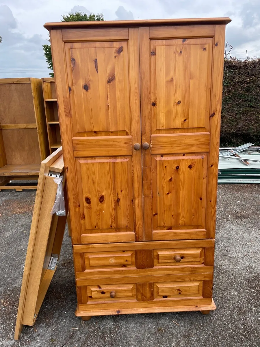 Pine wardrobe - Image 3