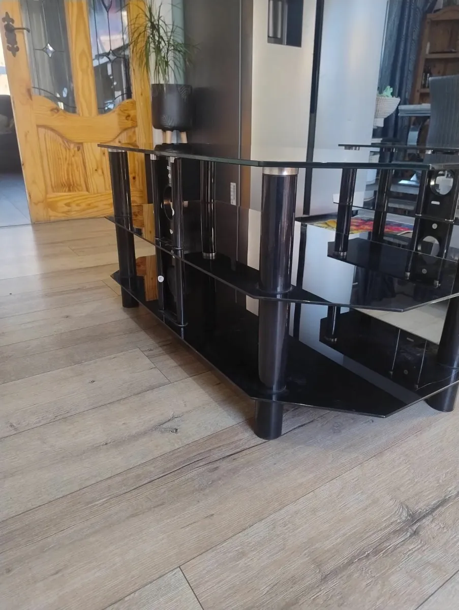 Glass TV stand for  upto 65 inches TV - Image 2
