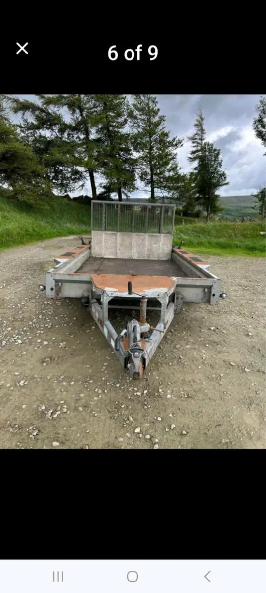 IFOR- WILLIAMS 10.6 3.5TON PLANT TRAILER - Image 1