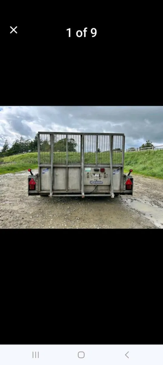 IFOR- WILLIAMS 10.6 3.5TON PLANT TRAILER - Image 2