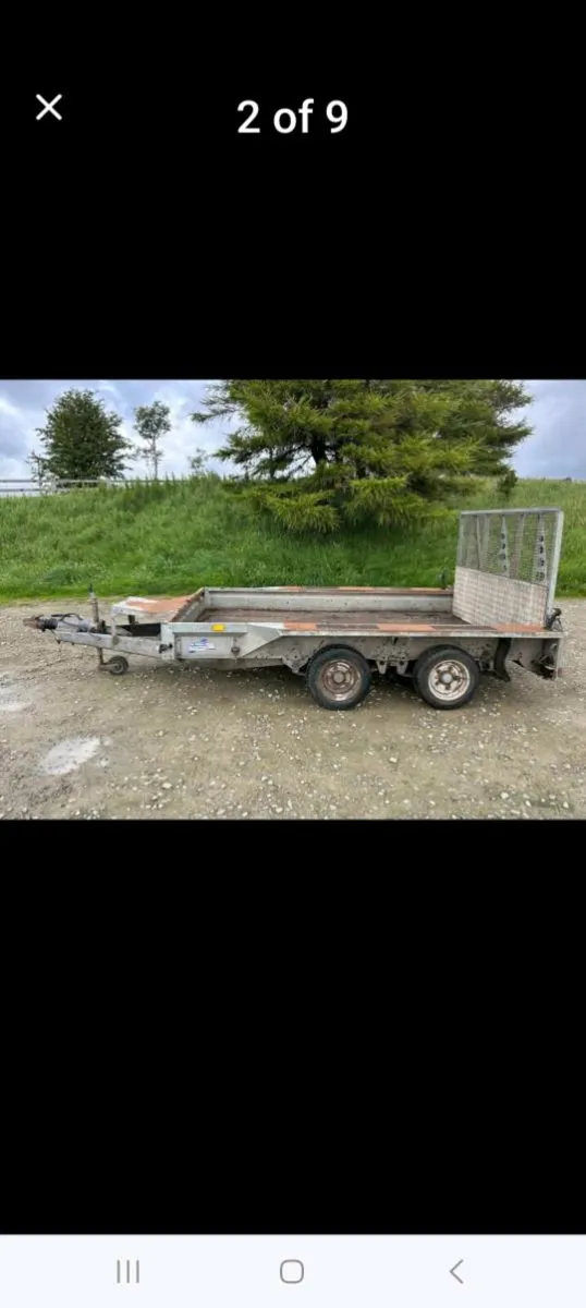 IFOR- WILLIAMS 10.6 3.5TON PLANT TRAILER - Image 3