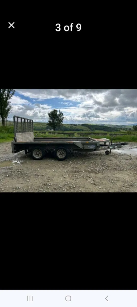 IFOR- WILLIAMS 10.6 3.5TON PLANT TRAILER - Image 4