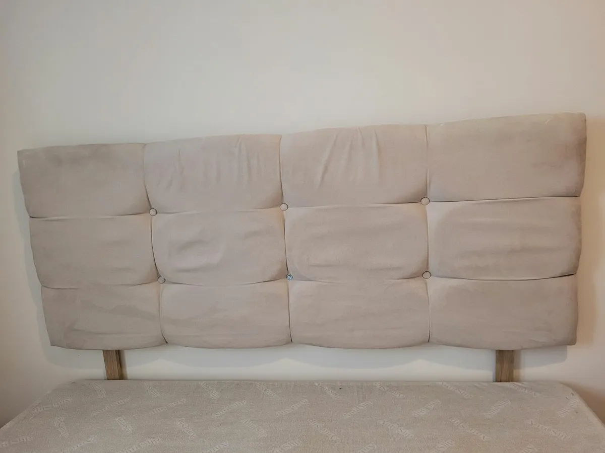 Double bed and mattress - Image 2
