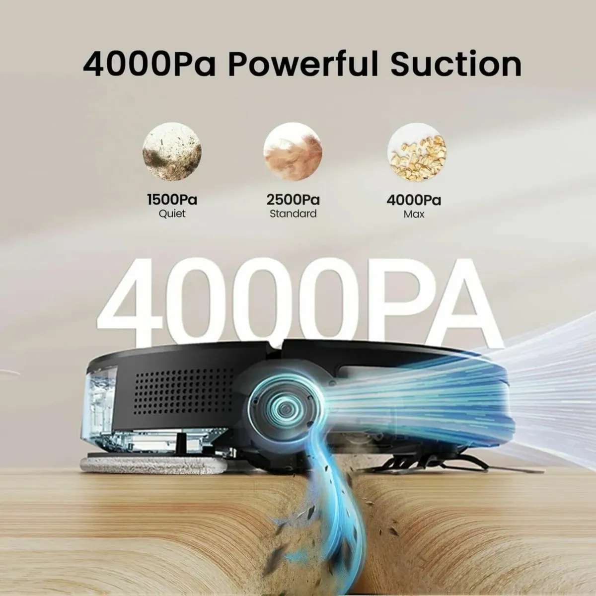 Robot Vacuum Cleaner with Mop Strong Suction Robot - Image 4
