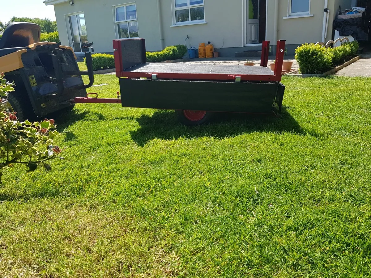 Ride on lawnmower trailor - Image 3