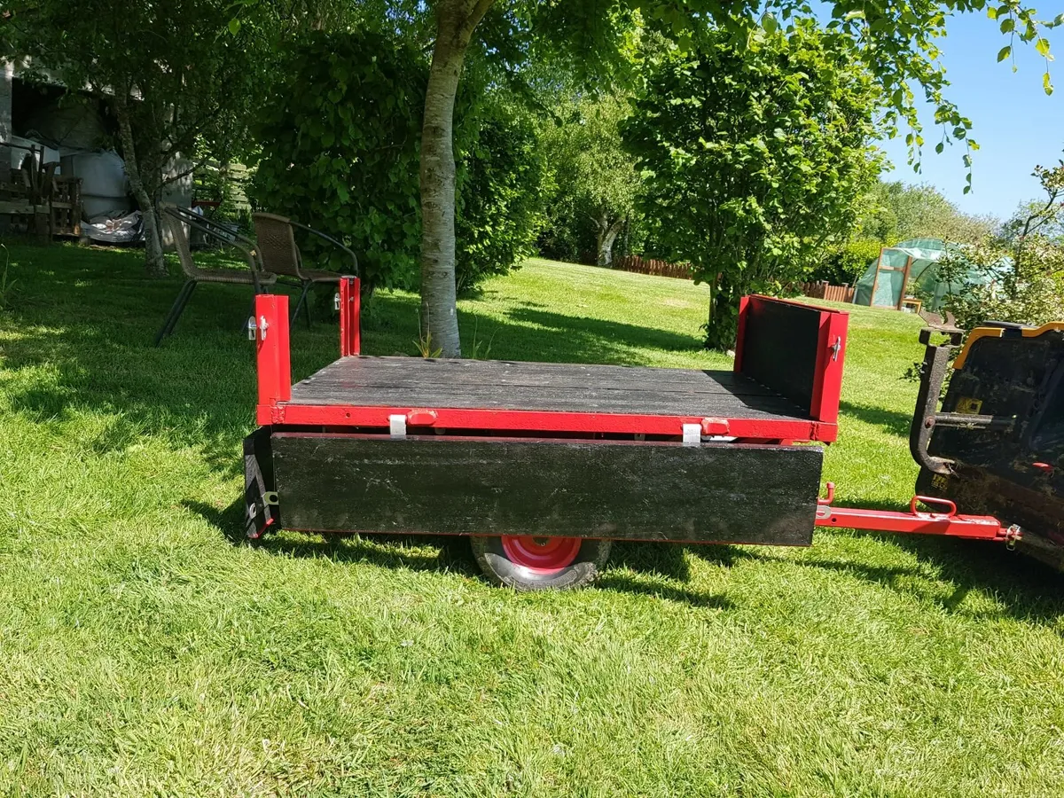 Ride on lawnmower trailor - Image 4