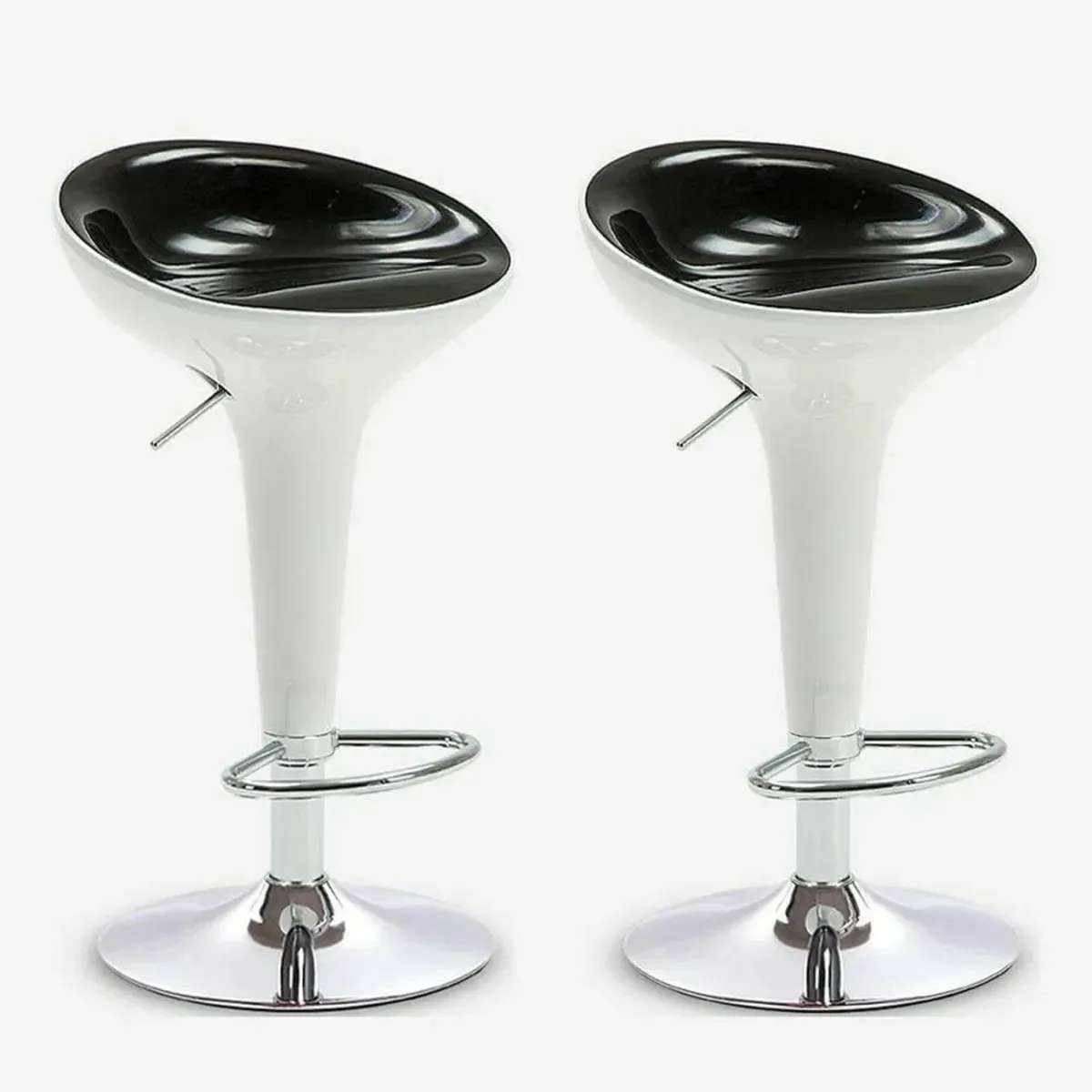Bar Stools Set of 2 with Gas Lift for Kitchen - Image 3