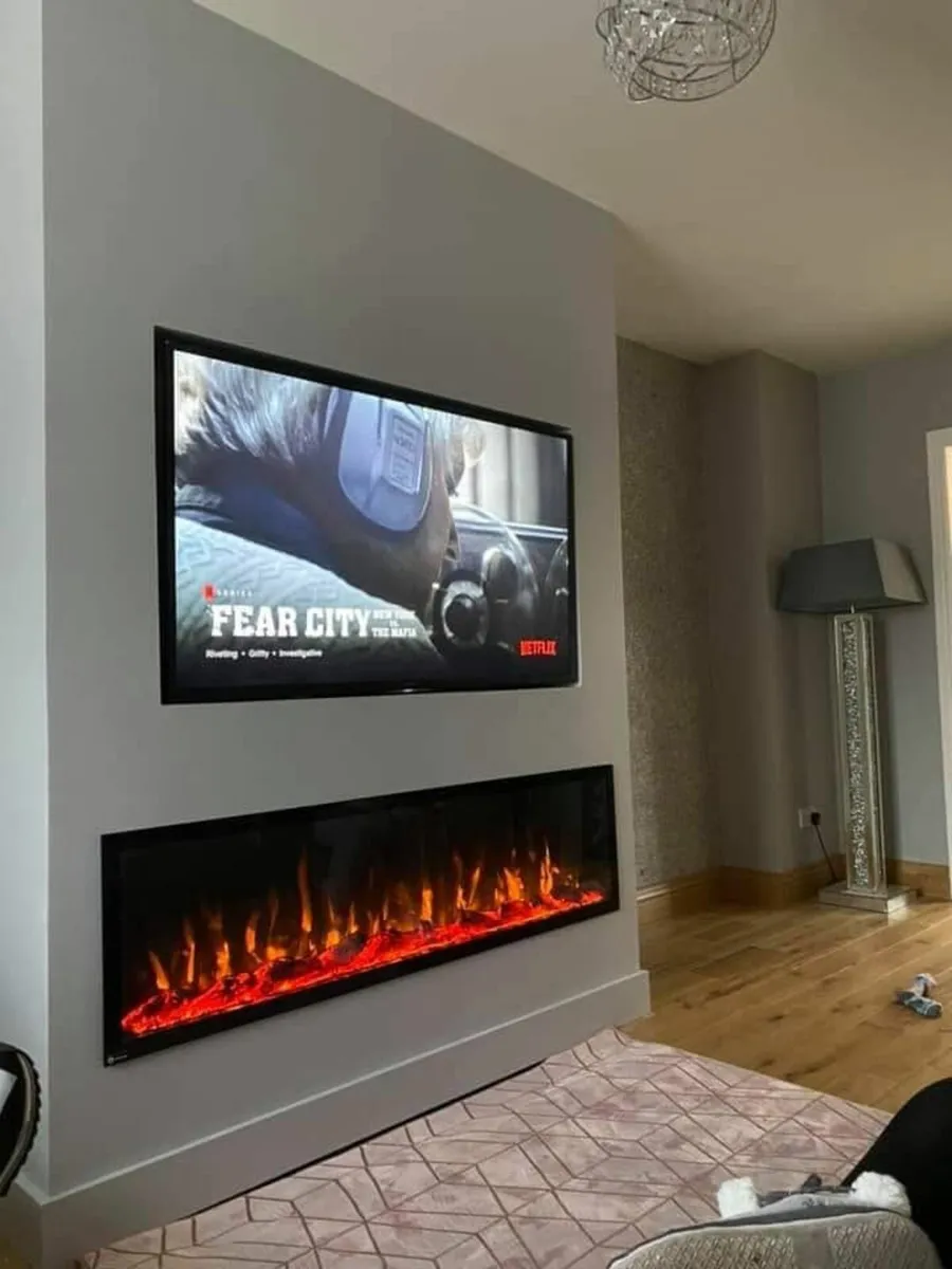 60" Electric fireplace FREE delivery all Irl. - Image 1