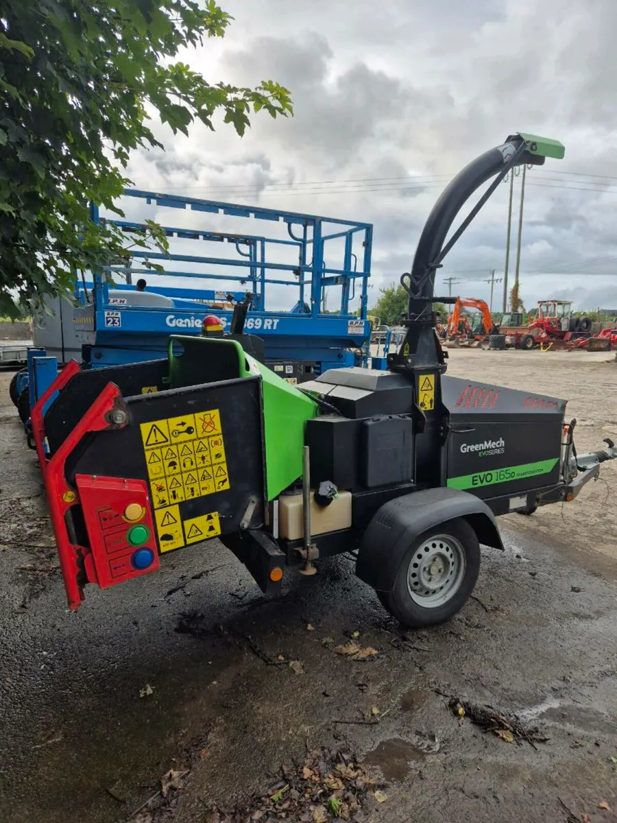Wood chipper Green Mech 165-D 2021 - Image 2