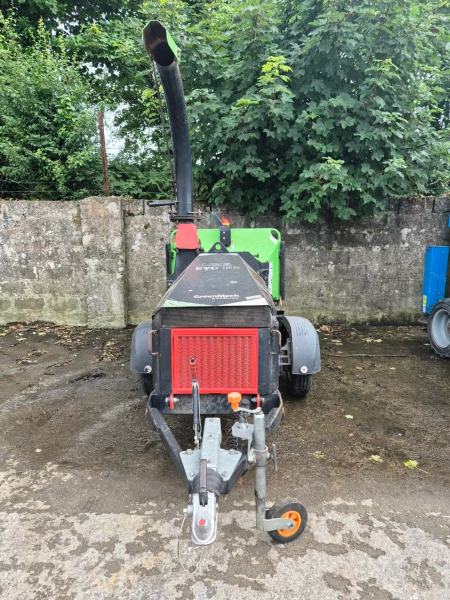 Wood chipper Green Mech 165-D 2021 - Image 4