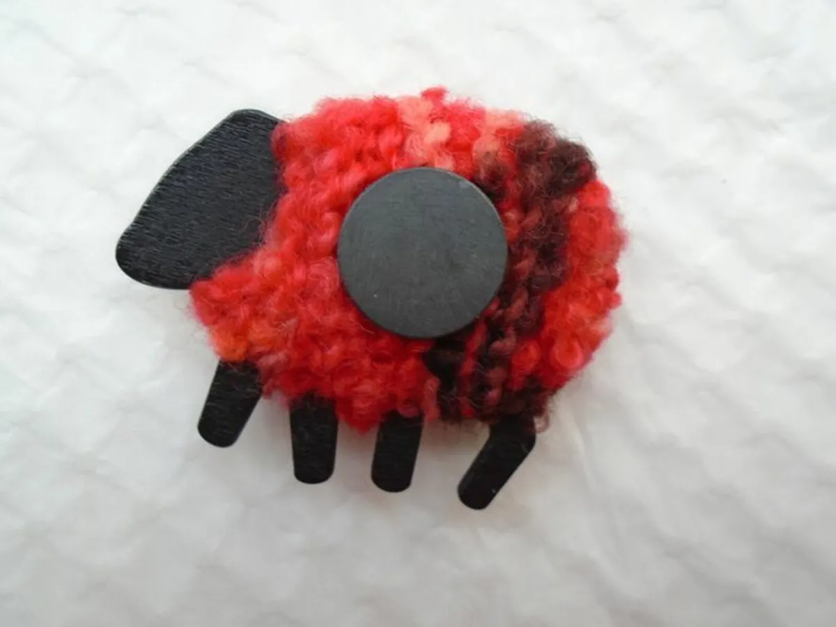 Sheep magnet, Home decor, Gift - Image 2