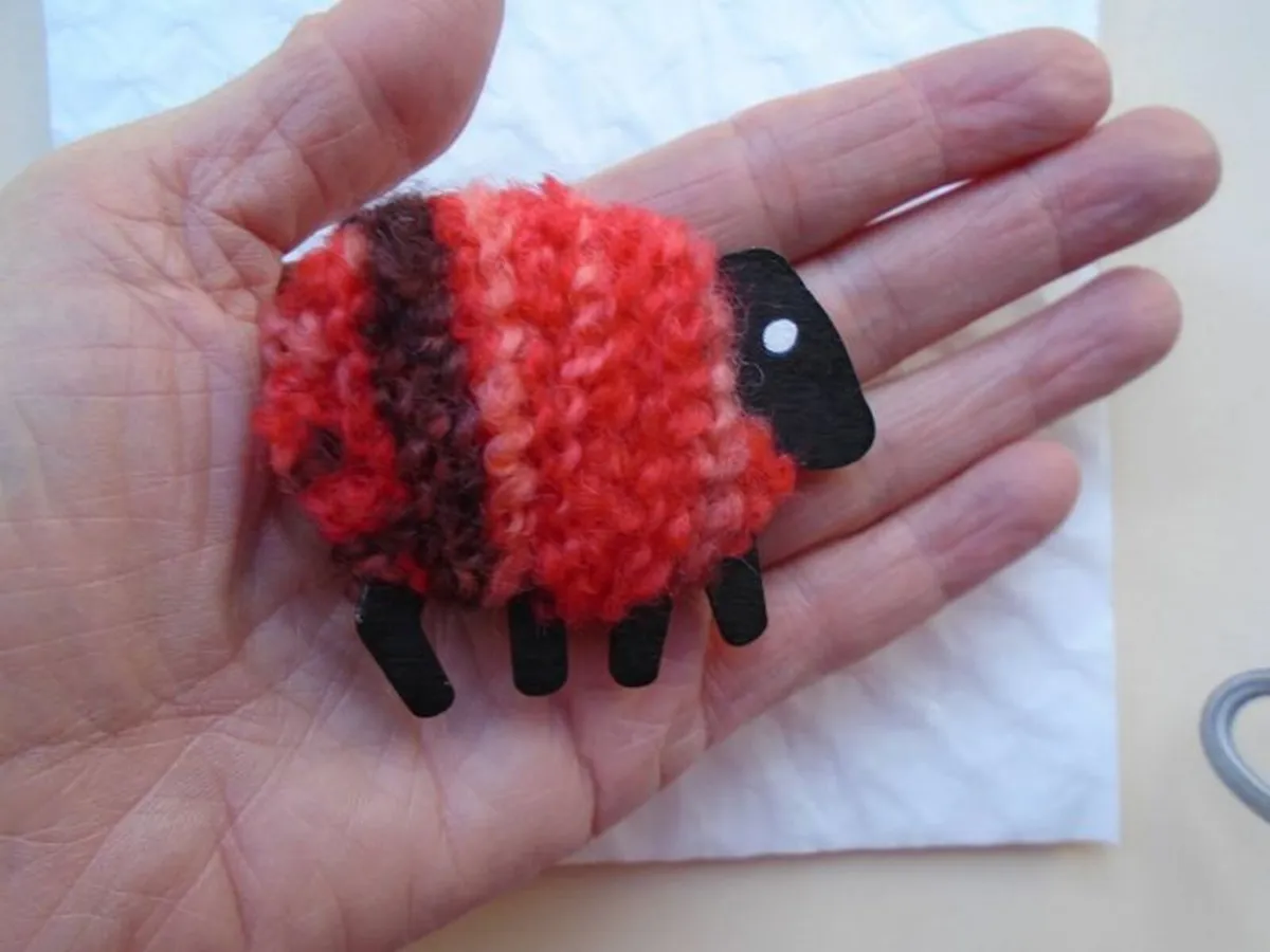 Sheep magnet, Home decor, Gift - Image 3