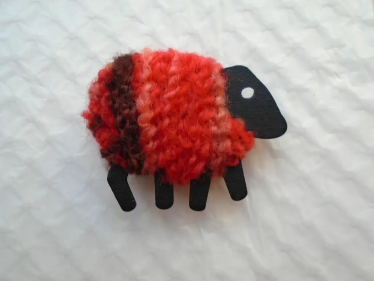 Sheep magnet, Home decor, Gift - Image 1