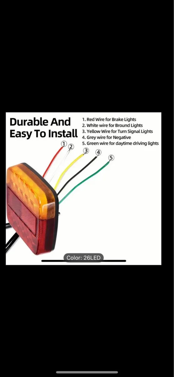 Trailer lamps led . Lights - Image 2