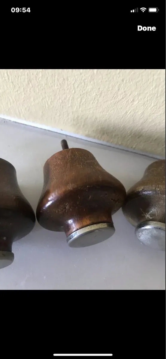 Vintage Timber Drawer Knobs (4) - Image 2