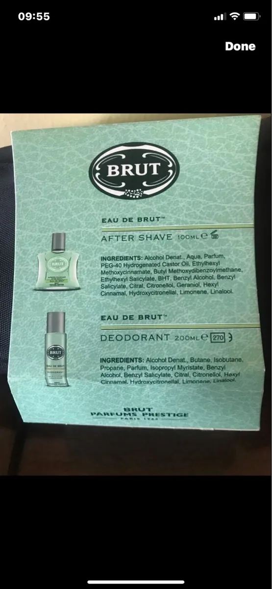 NEW- Brut Travel Bag Kit - Image 4