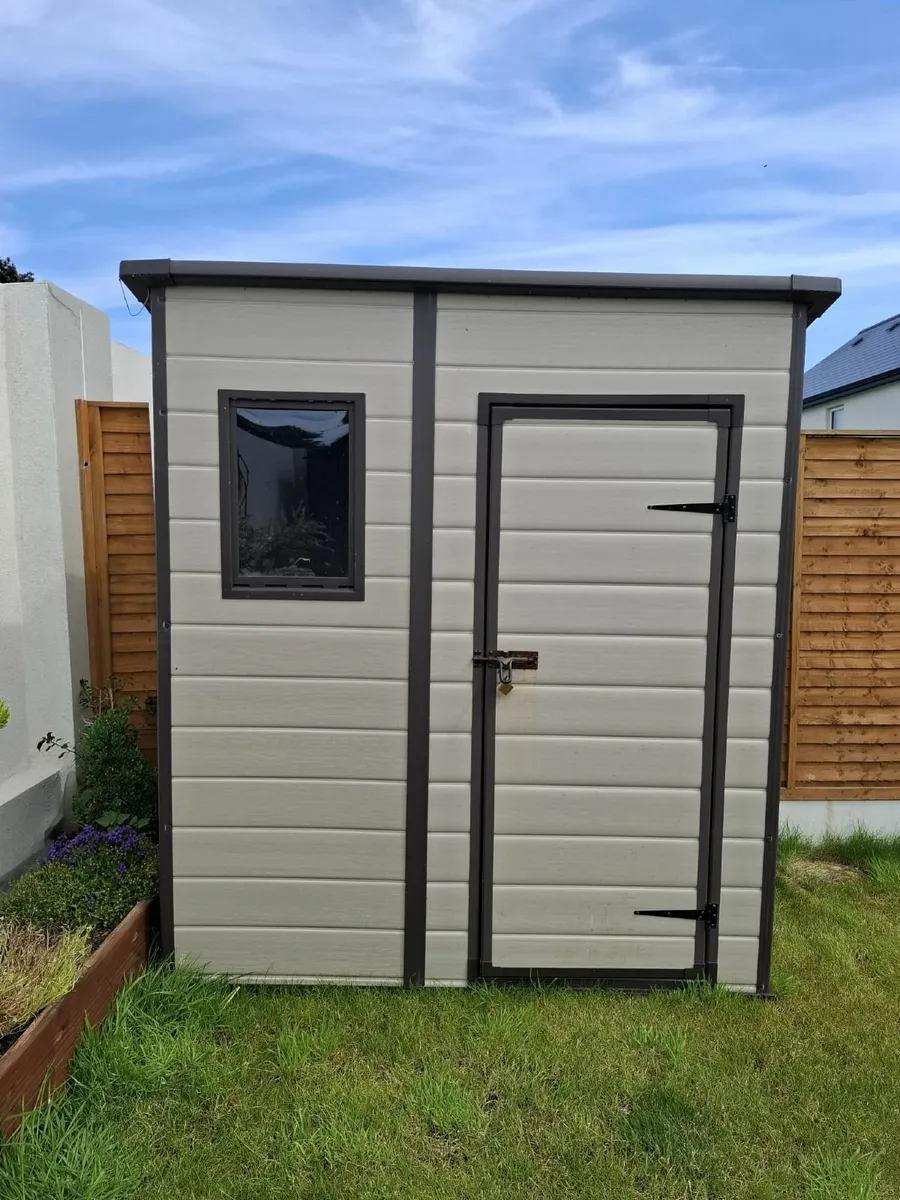 Garden Shed Keter Manor Pent 6x4ft - Image 1