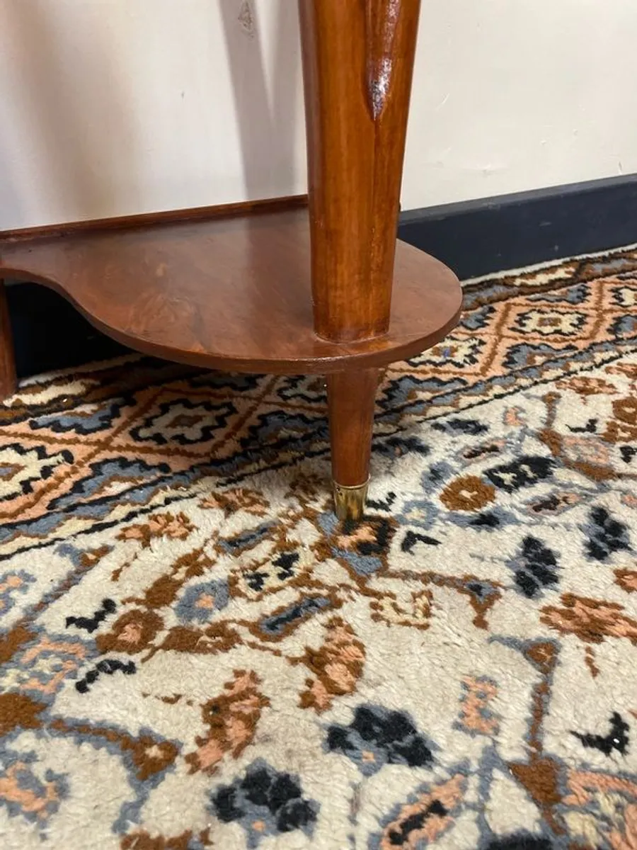 FLASH SALE ! Was 395 now 320 ! A Lovely Art Nouveau Style Console or Side Table w. Mirror. - Image 3