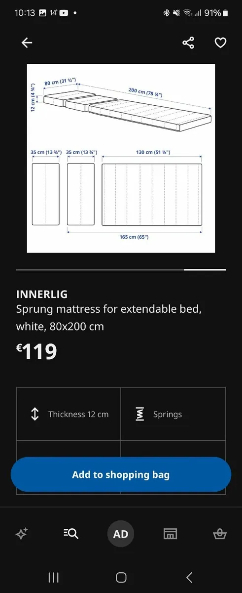 2 new beds with mattresses - Image 3