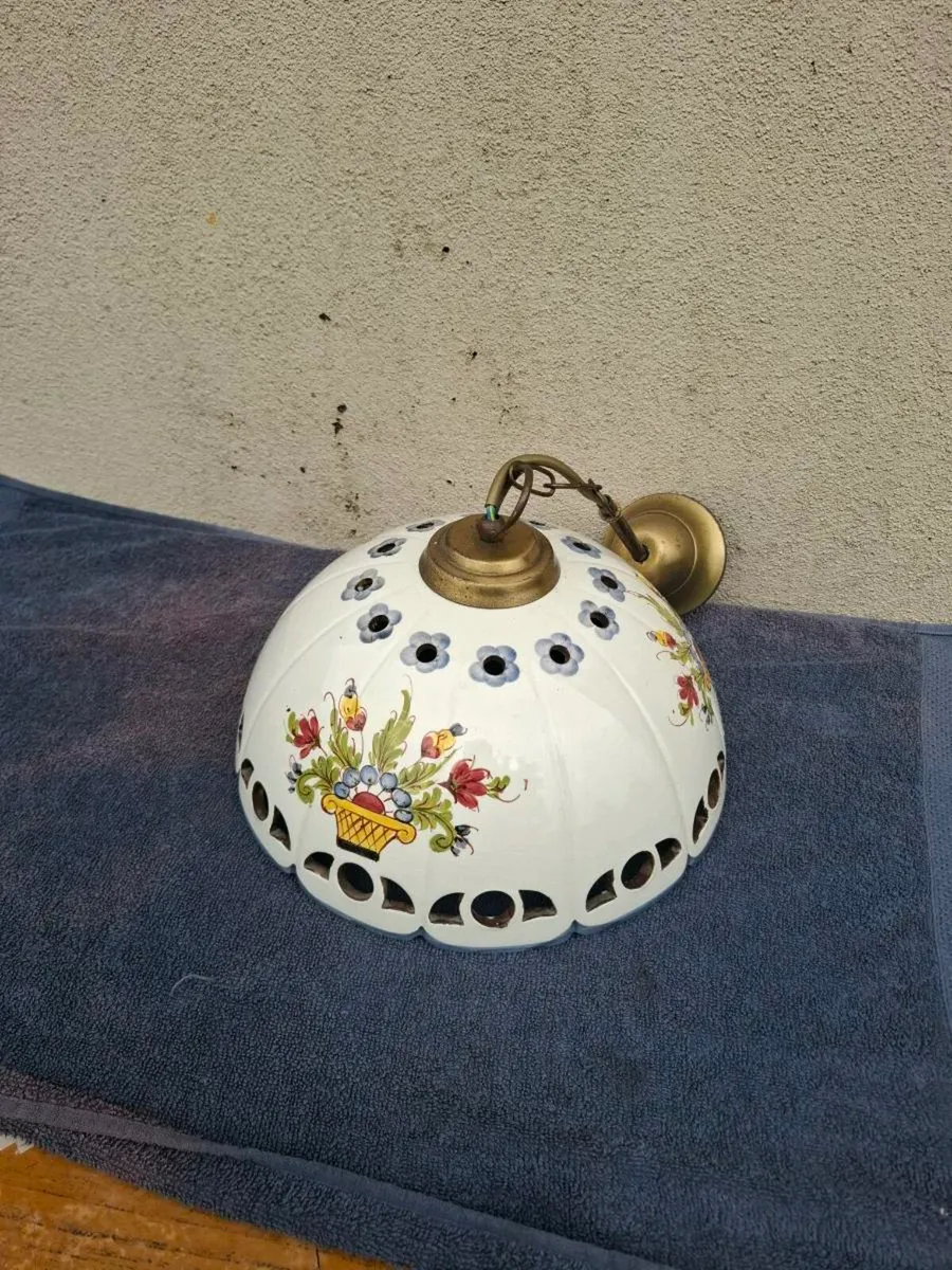 Ceiling ceramic lamp - Image 1