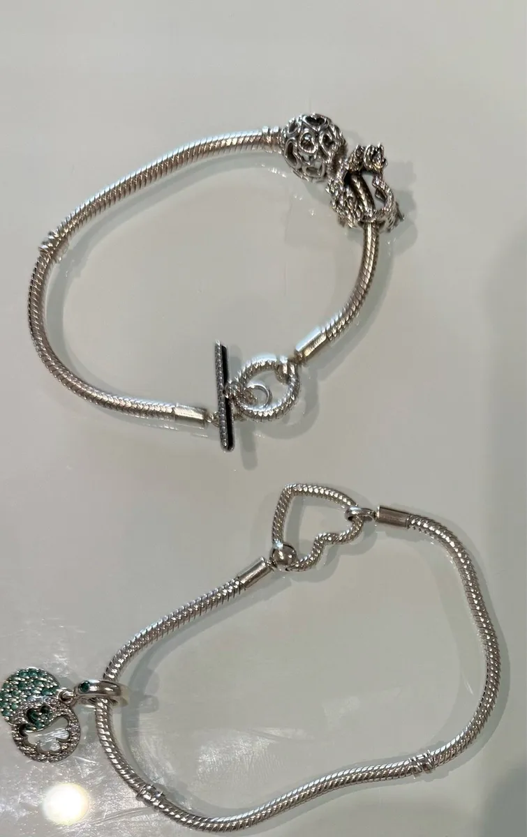 Two Pandora Bracelets - Image 2