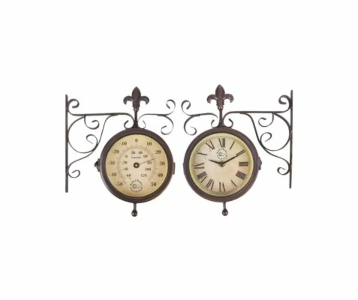 Stationclock + thermometer - Image 3