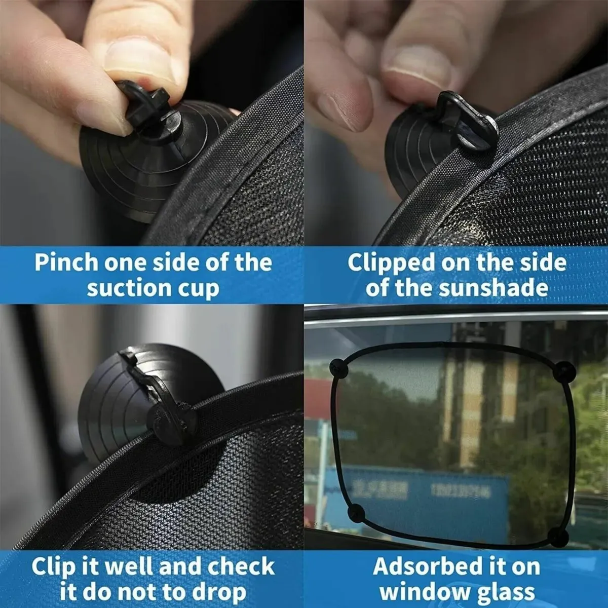 Car Sun Blinds for Kids – UV Protection Sun Shades - Image 4